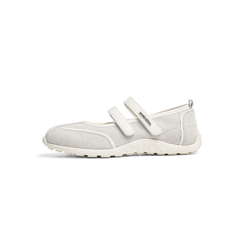 RED DRAGONFLY Pigskin Flat Mary Jane Shoes 2cm Women's