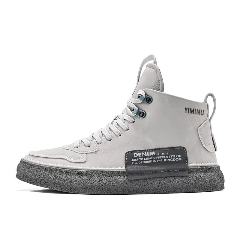 YIMINU YIMINU Ankle Boots Men's Gray
