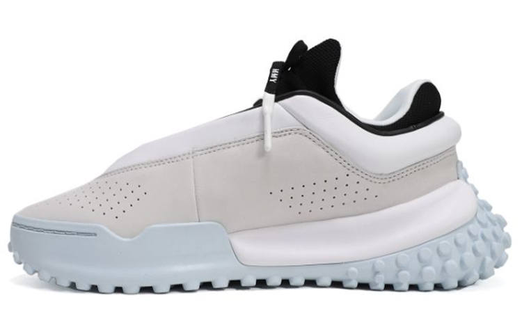 MIHARA YASUHIRO FILA x MIHARA YASUHIRO Leather Cushioning Slip Resistant Abrasion Resistant Low top Casual Shoes Men's Beige Blue