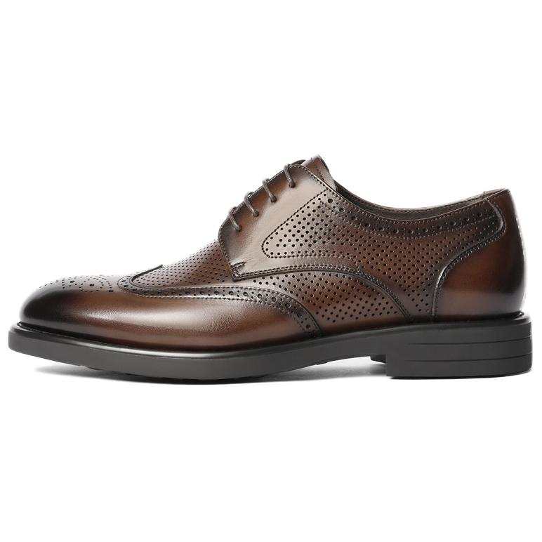 BELLE Dress Shoes Men's Low Top Black