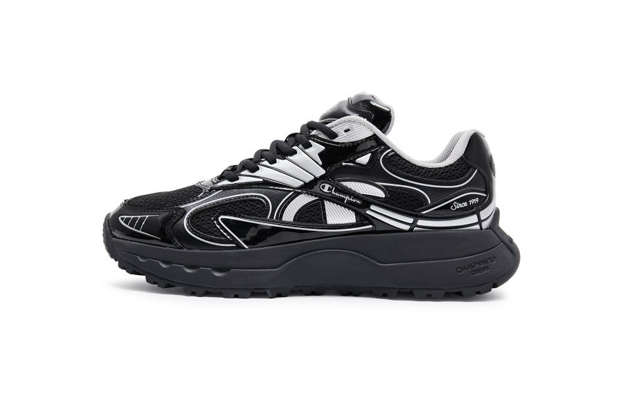 Champion Abrasion Resistant Breathable Low top Running Shoes Men's Black