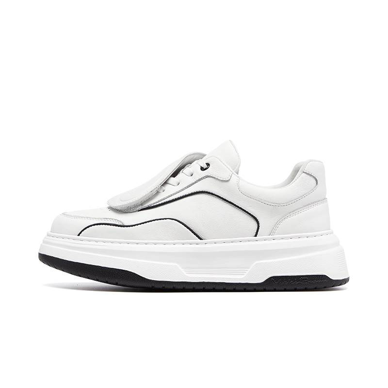 VICKI BROWN Cow Leather Low top Skateboard Shoes Men's