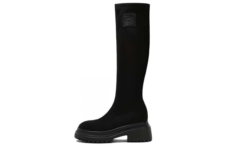 CAMEIDO Knee high Boots 6.5cm Women's Black