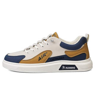 CIROHUNER Leather Lightweight Breathable Lightweight And Breathable Low top Skateboard Shoes Men's