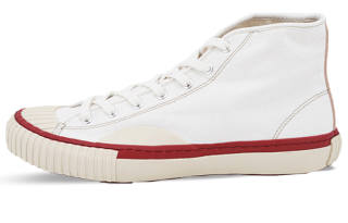 Alternative Country Chucker 4 Vintage High Top Canvas Shoes, Couple's, White