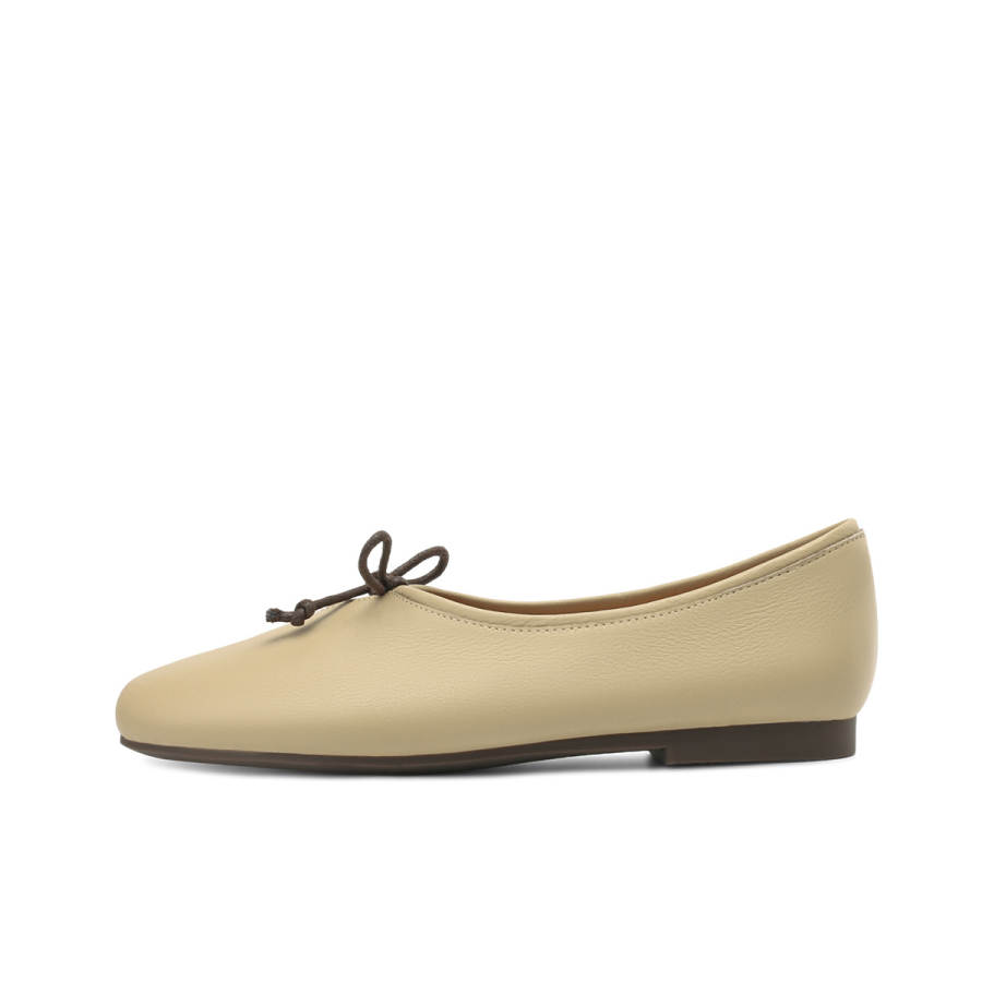 OCCAMAN Top Grain Cow Leather Casual Shoes 1.2cm Women's