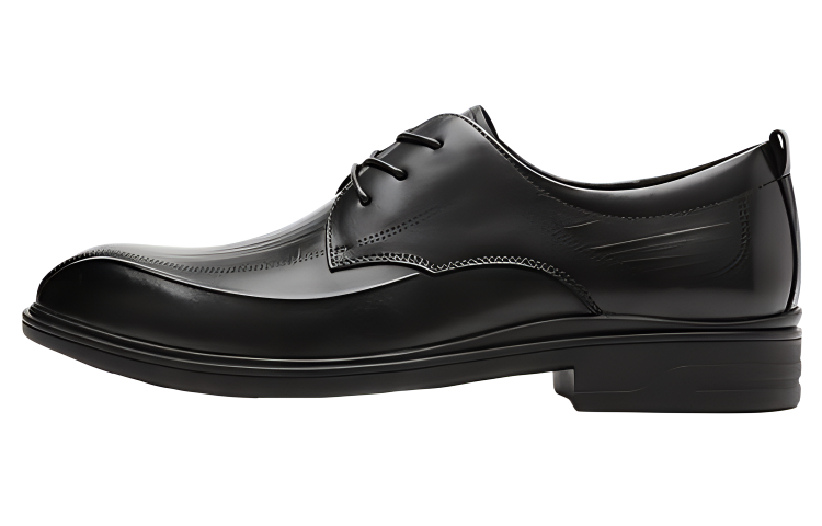 AOKANG Leather Dress Shoes Men's Black