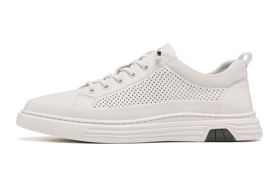 C°BANNER Skateboard Shoes Men's Low Top White
