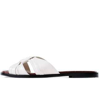 CICIFOR Slip Resistant Slide Slippers Women's White