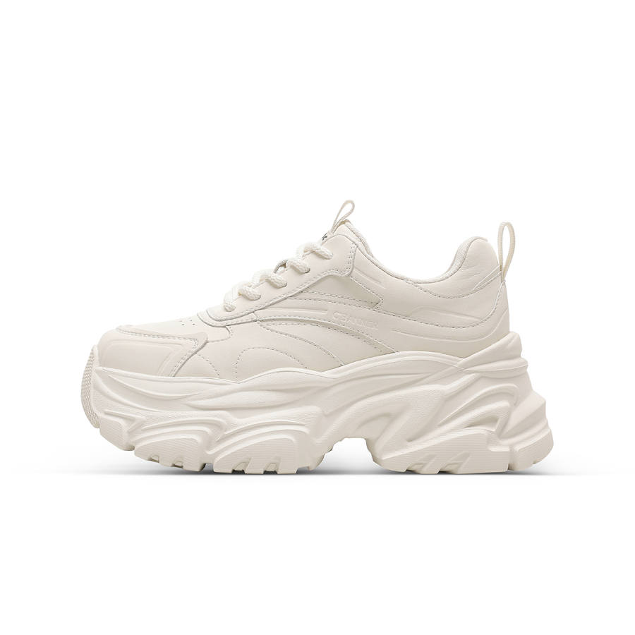 C°BANNER Low top Chunky Sneakers Women's Beige