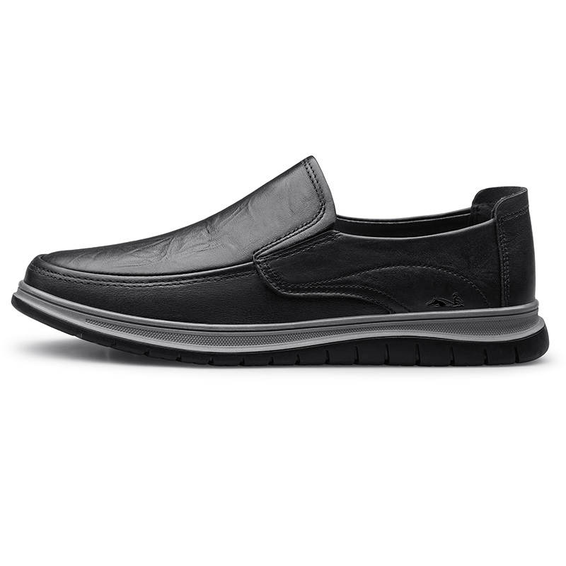 YINGLUNQISHI Top Grain Cow Leather Casual Shoes Men's