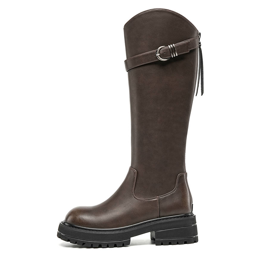 EBLAN EBLAN Knee high Boots Women's Brown