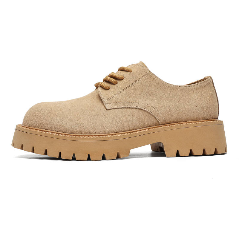 WEISHIBANGWEI WEISHIBANGWEI Microfiber Leather Casual Shoes Men's Beige Yellow