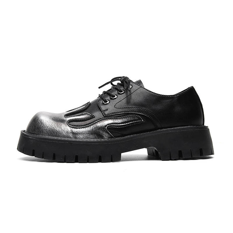 PINYI PINYI Microfiber Leather Casual Shoes Men's Black