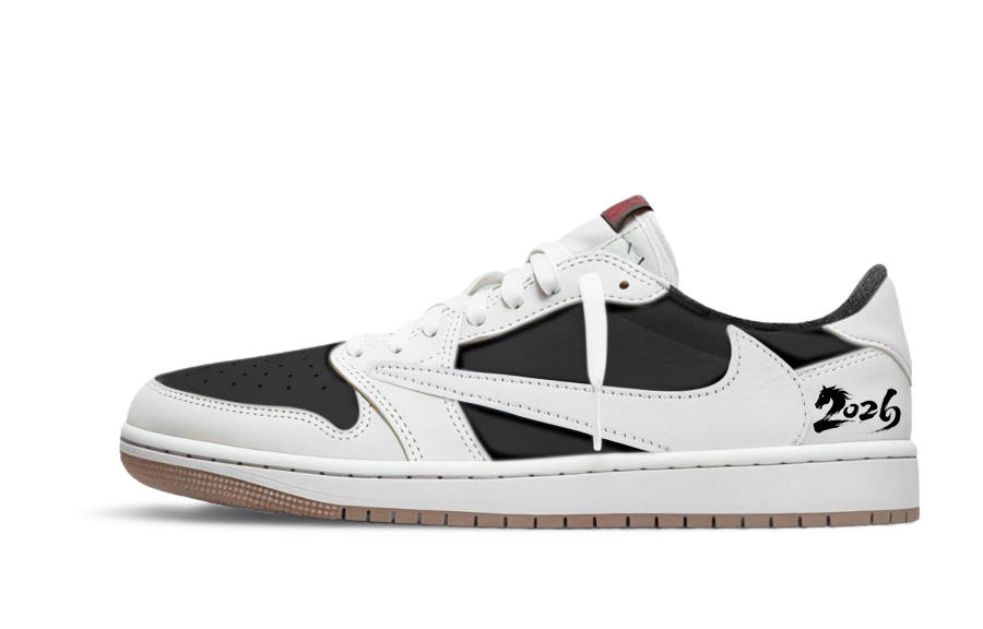 Jordan Travis Scott x Jordan Air Jordan 1 7.0 Low Horse Year Abrasion Resistant Abrasion Resistant Low top
