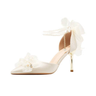 RoseDoris Slim Heel High Heels 8cm Women's Apricot