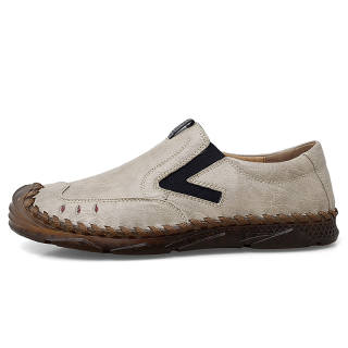 TOMAY Cow Leather Slip Resistant, Abrasion Resistant, Lightweight Slip Resistant, Abrasion Resistant, Lightweight
