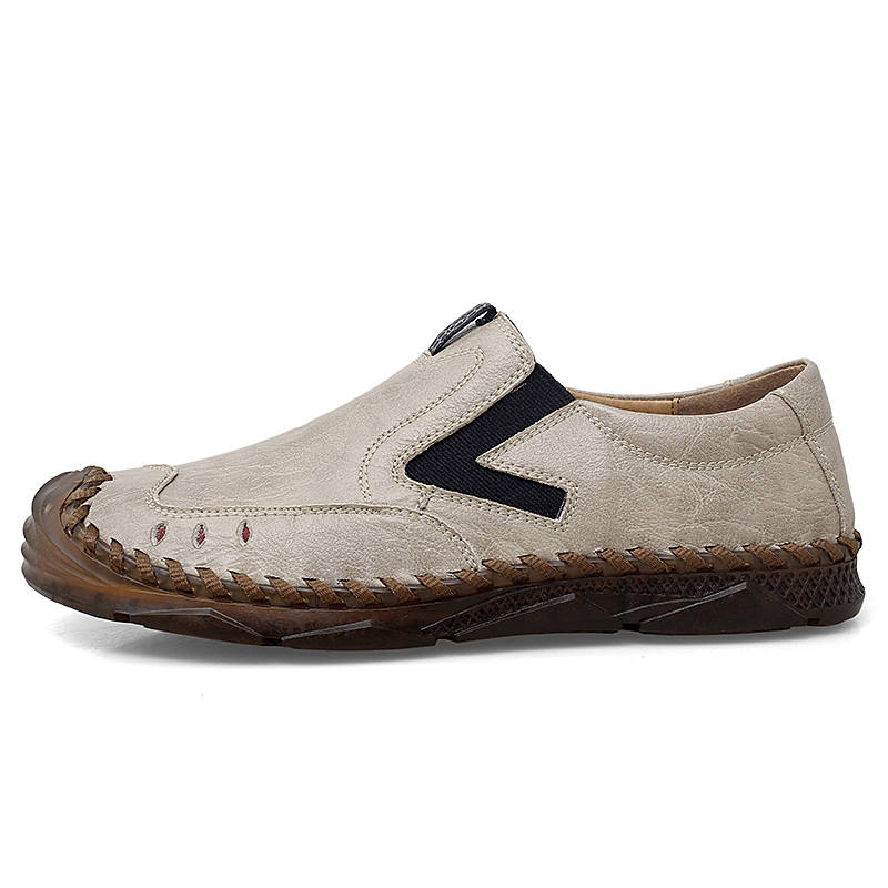 TOMAY Cow Leather Slip Resistant, Abrasion Resistant, Lightweight Slip Resistant, Abrasion Resistant, Lightweight
