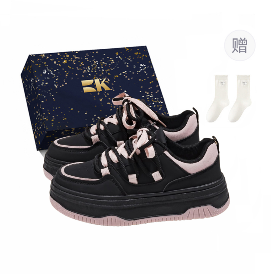 Boldi Kuki Cushioning Abrasion Resistant Cushioning, Wear Resistant Low top Skateboard Shoes Women's