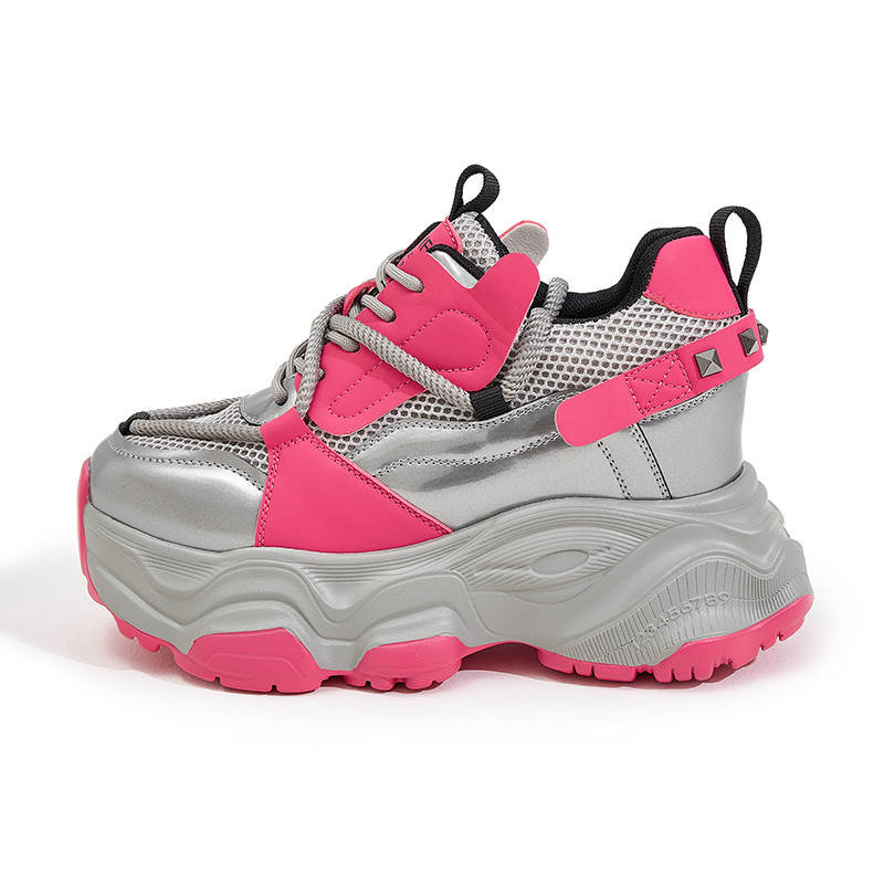 MILANLIANGE Low top Chunky Sneakers Women's