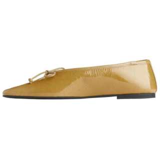 ARKET Cow Leather Casual Shoes Women's Yellow