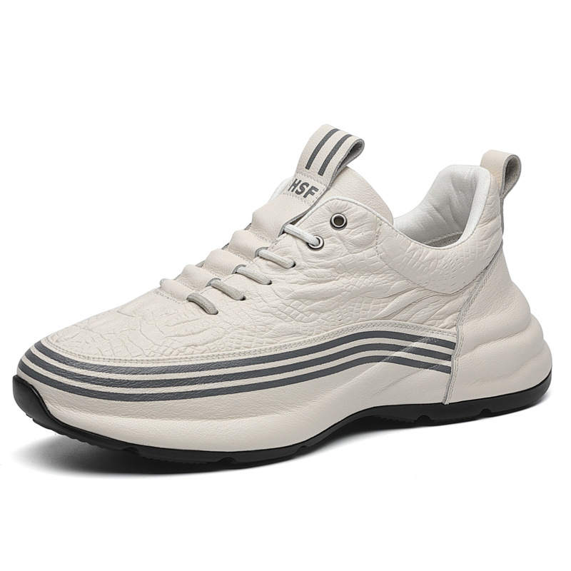 H2 Cow Leather Low top Casual Shoes Men's