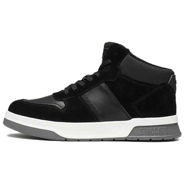 Staccato Urban Player Cow Split Leather Mid top Skateboard Shoes Men's
