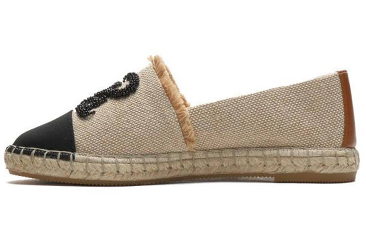 Staccato Chanel inspired Espadrilles Women's Dark Apricot Back To School Gift