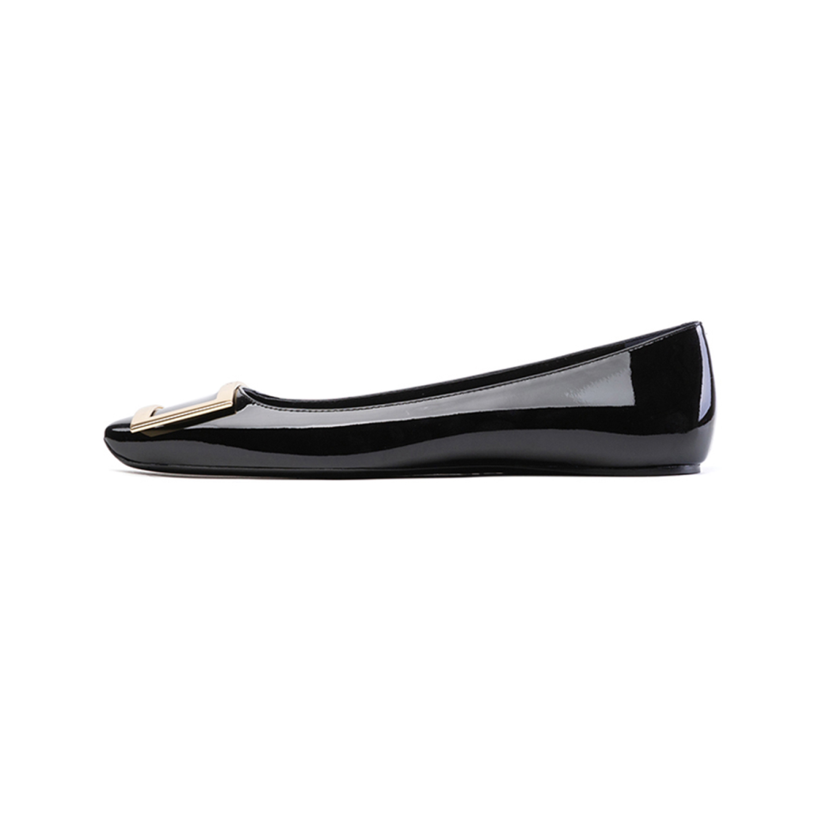 Siwei Patent Leather Casual Shoes Flat Women's