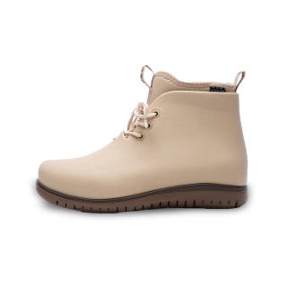 Ccilu Presole Coffee Residue Short Combat Boots Unisex