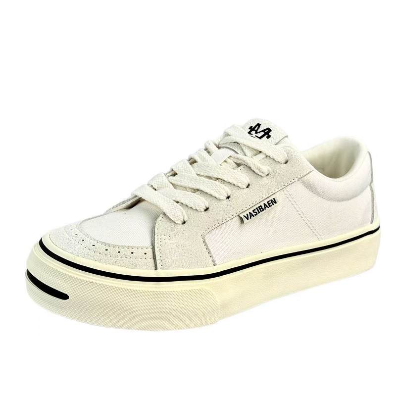 VAEL VAEL Skateboard Shoes Men's Low Top White