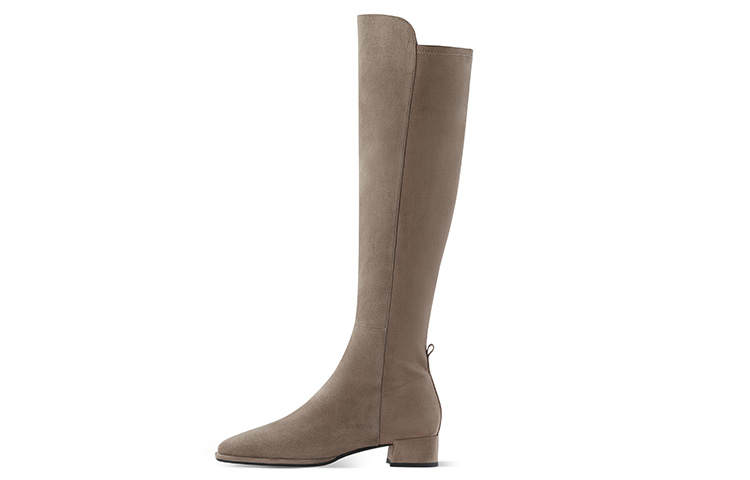 7or9 Oat Muffin Long Shaft Boots Women's Gray Brown