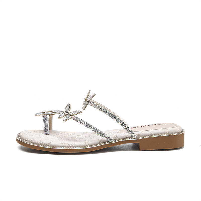 KEKAFU Rubber Sole Slide Slippers Women's