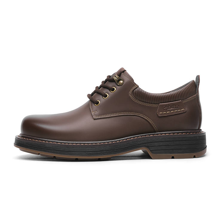 GOLDLION Top Grain Cow Leather Casual Shoes Men's