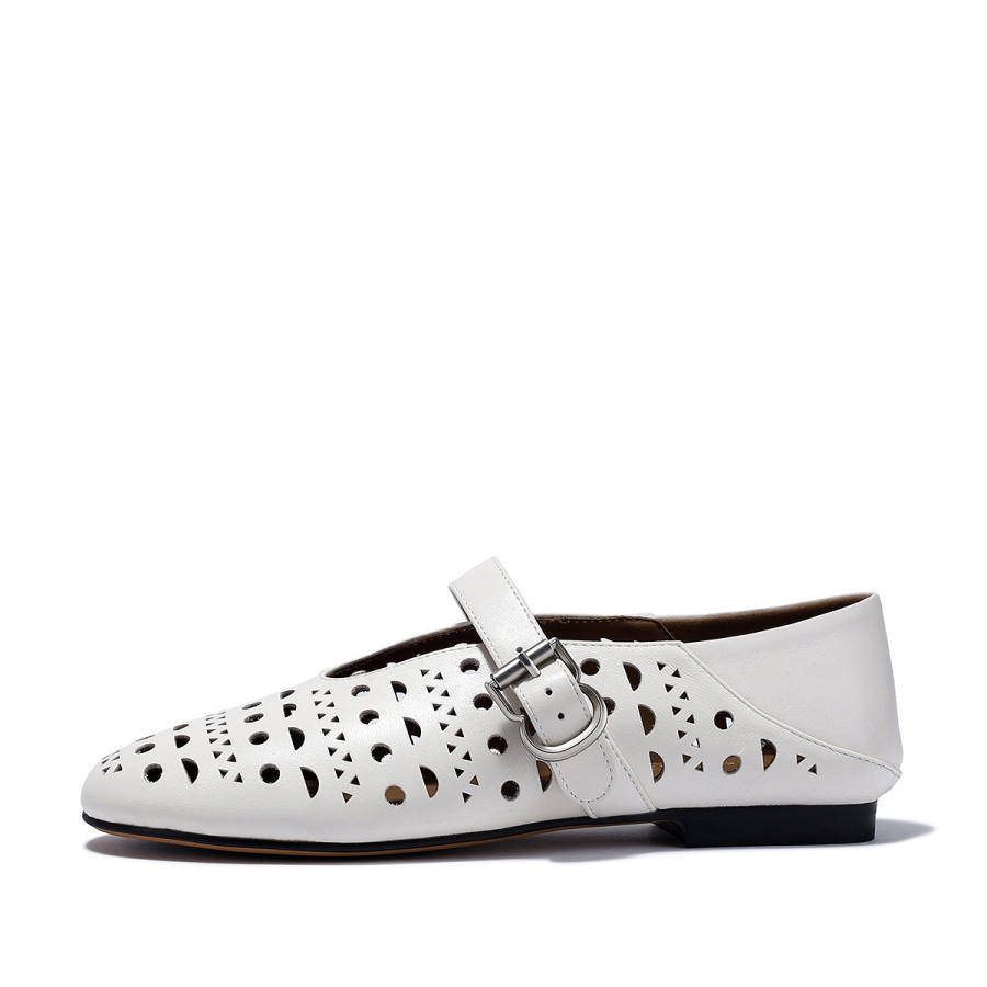 BELLALILY Sheepskin Mary Jane Shoes Women's