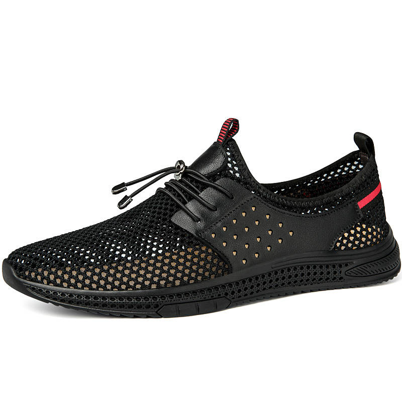 GONGNIULEITING Top Grain Cow Leather Slip Resistant And Breathable Slip Resistant And Breathable Low top Casual Shoes
