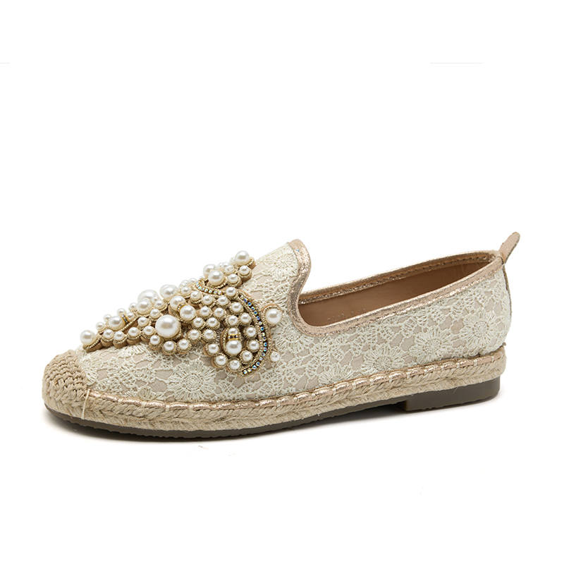 WESTLINK WESTLINK Fabric Espadrilles Women's Beige