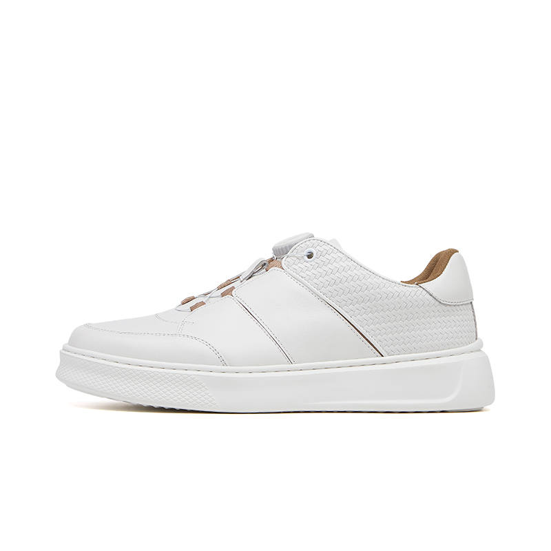 VICKI BROWN Cow Leather Low top Skateboard Shoes Men's
