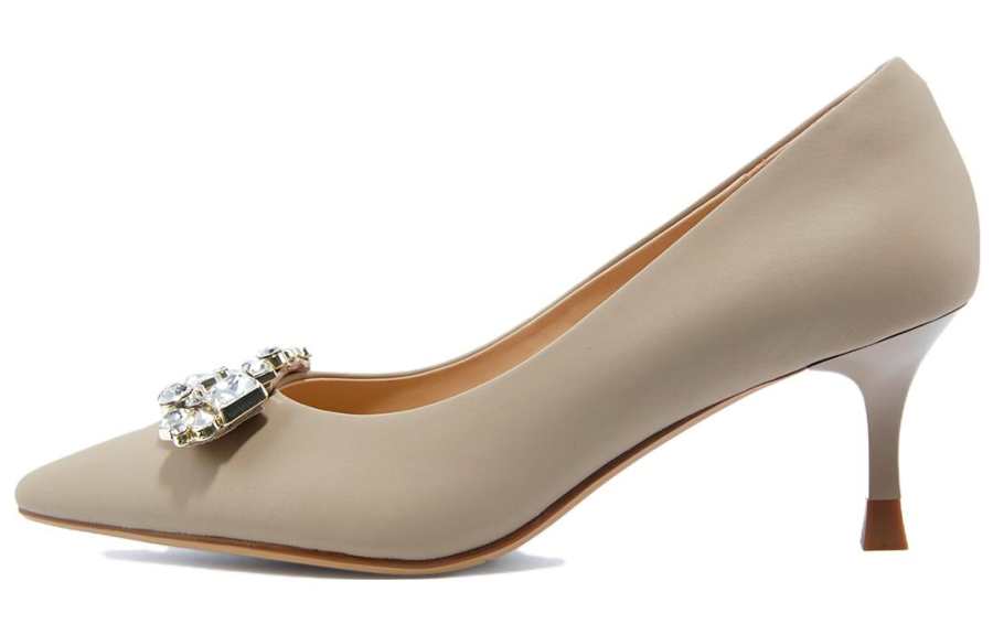 HARSON HARSON Sheepskin High Heels 6.3cm Women's