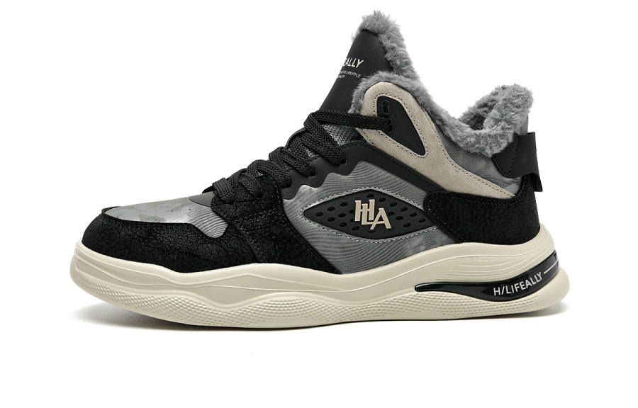 HLA Pigskin High top Casual Shoes Men's