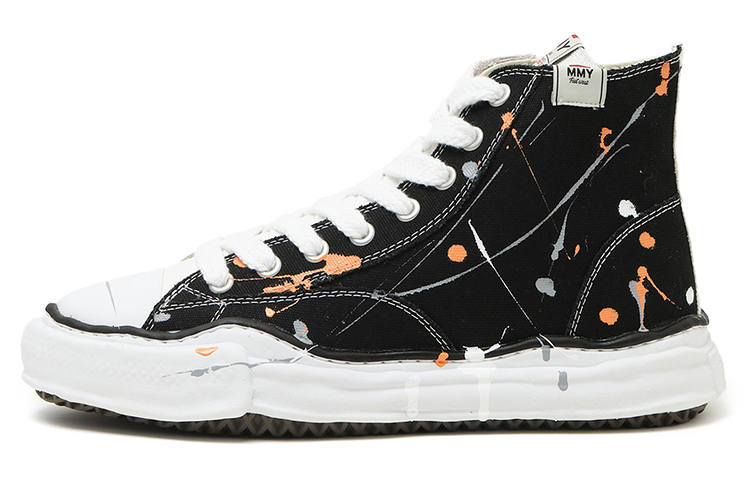 MIHARA YASUHIRO Skateboard Shoes Men's High Top Black/Gray