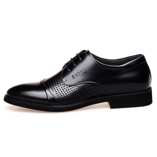 BATUTENG Dress Shoes Men's Low Top Black, Brown