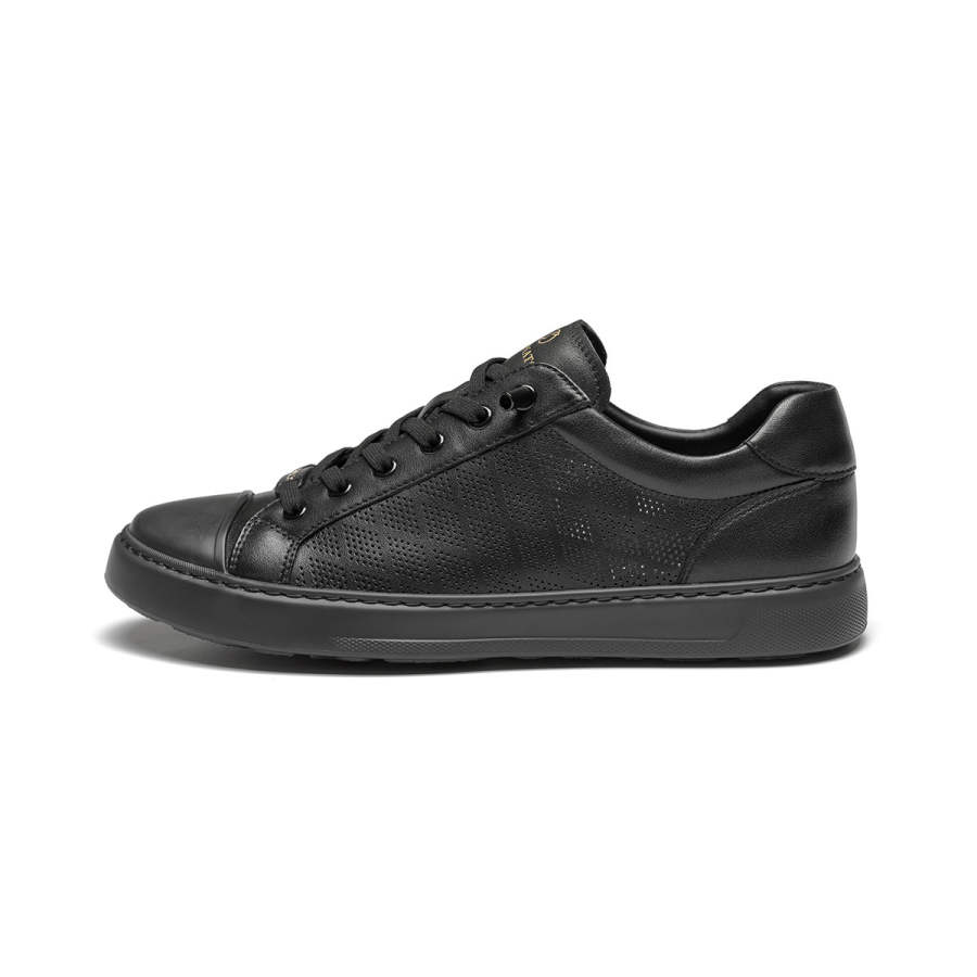 J.BENATO Cow Leather Lightweight Breathable Lightweight And Breathable Low top Skateboard Shoes Men's