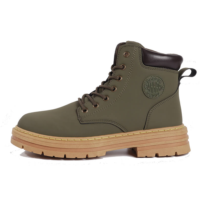 Tonlion Short Combat Boots Men's Green