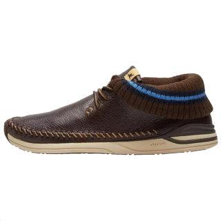 Visvim Maliseet Folk Leather Casual Shoes Men's Dark Brown