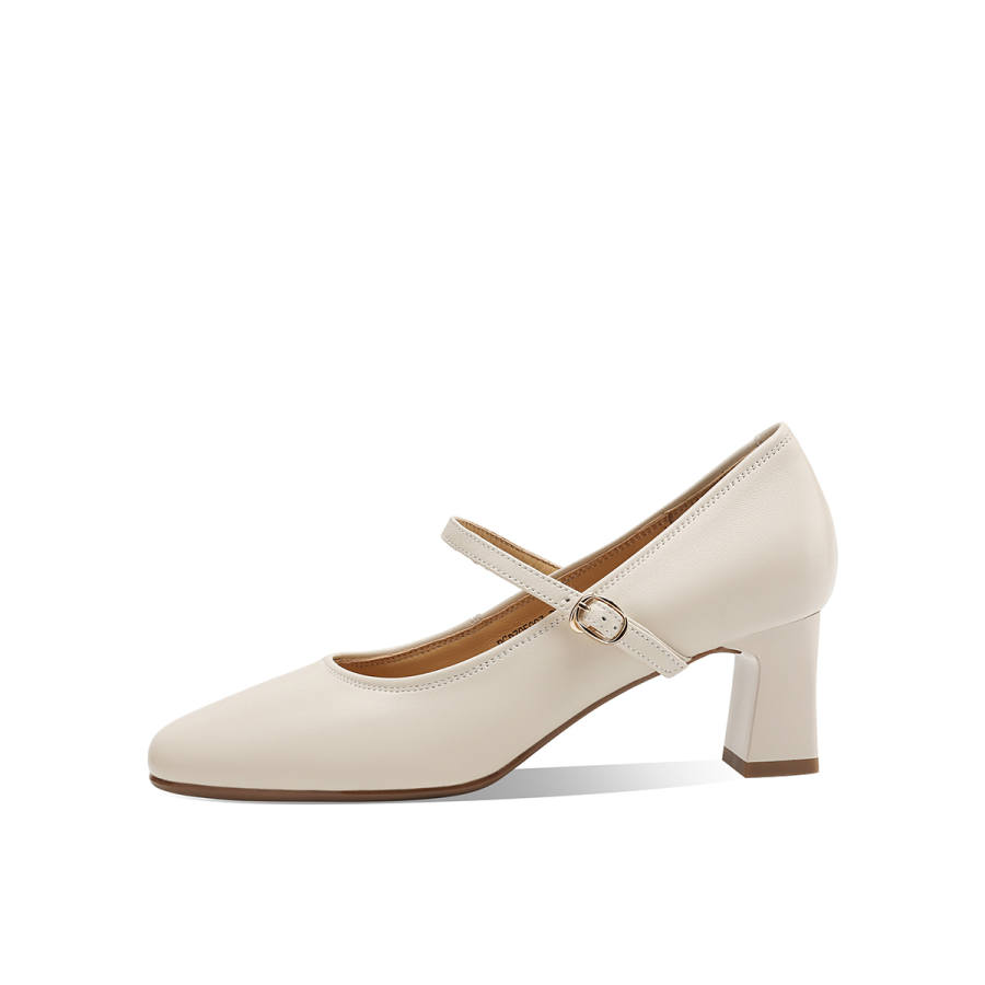 BOERDIQI Sheepskin Mary Jane Shoes Women's