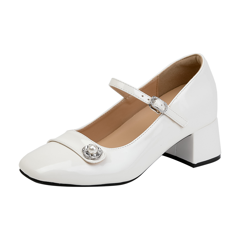 ZUOMILUO Chunky Heel Mary Jane Shoes Women's