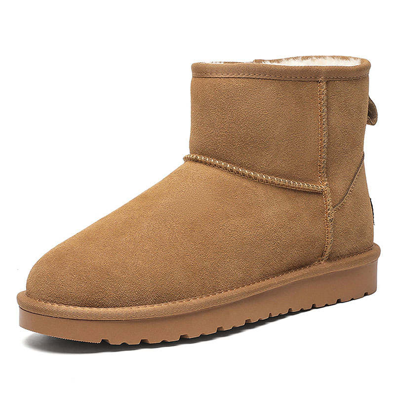 KAQIAODI Cow Suede Thermal Slip Resistant Abrasion Resistant Thermal Slip Resistant And Abrasion Resistant Short