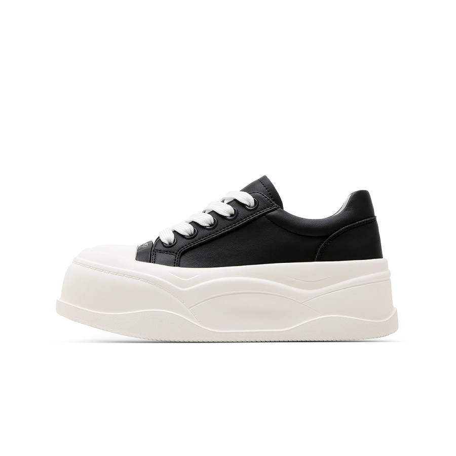 C°BANNER Abrasion Resistant Abrasion Resistant Low top Skateboard Shoes Women's Black