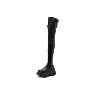 DAPHNE LAB X MARRKNULL Over the knee Boots 9.5cm Women's